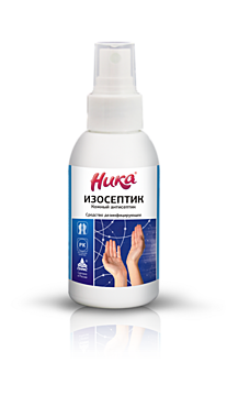 НИКА Изосептик , фл.0,1л дезинфицирующее средство антисептик