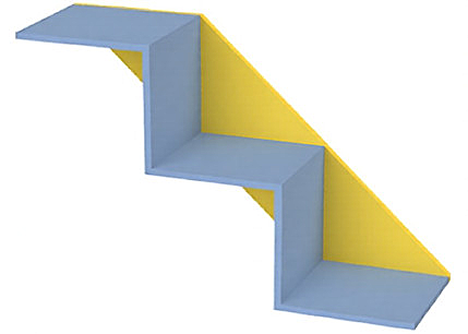 Полка «Зигзаг»