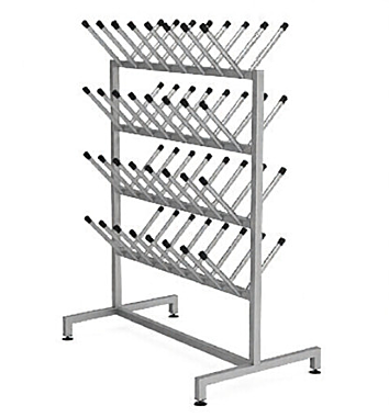 Стеллаж для сушки обуви на 32 пары