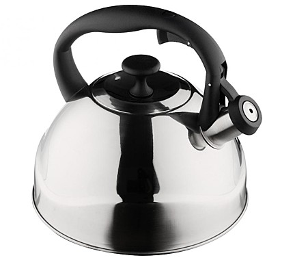 Чайник 2,8л со свистком (индук.) [ФИГУРНЫЙ] матовый