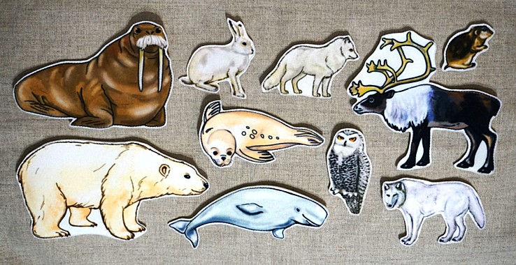 Набор «Животные Арктики»