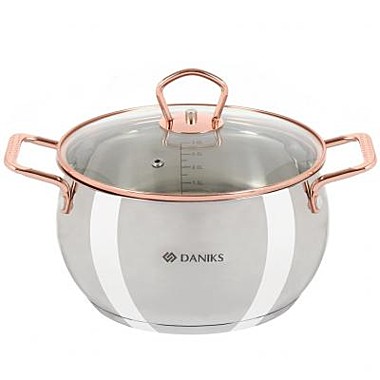 Кастрюля 3.4 л Карлин (Индукц.)