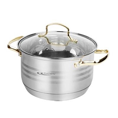 Кастрюля 5,5л [ЭЛИС ГОЛД] 