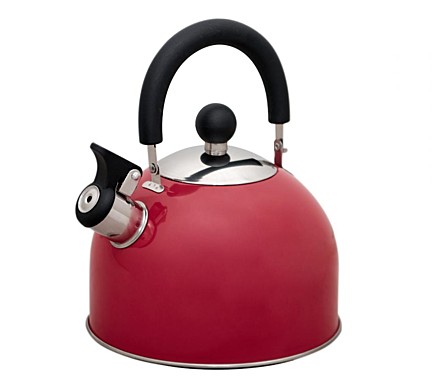 Чайник 1,8л со свистком МАЛИНОВЫЙ