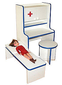 Больница для кукол (3 предмета)