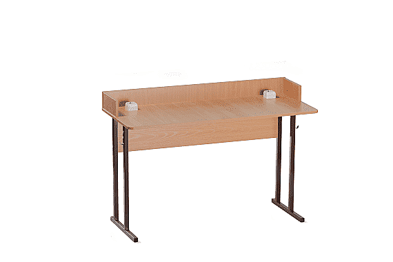 Стол ученический 2-местный для кабинета физики с