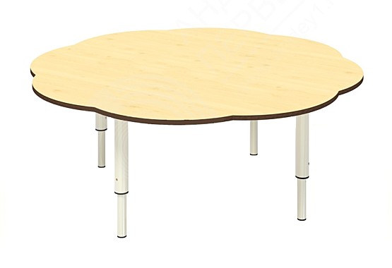 Стол Ромашка фанера лак