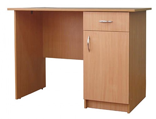 Стол однотумбовый с ящиком и дверкой