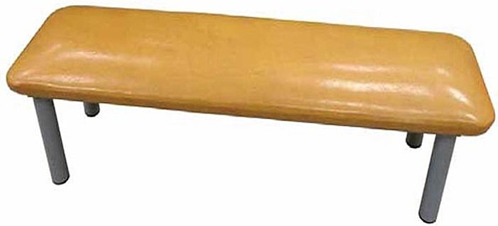 Скамейка мягкая на металлических ножках