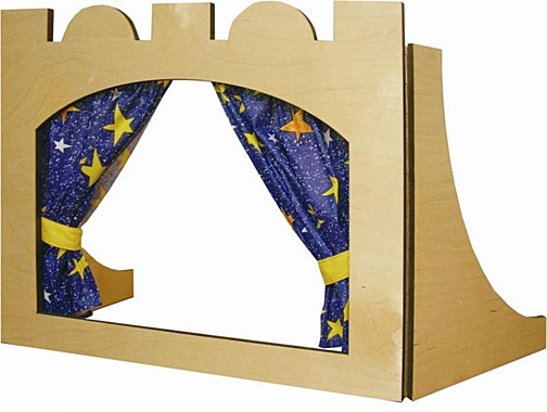 Ширма настольная театральная (шторы в комплекте)