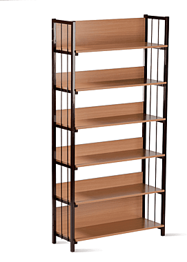 Стеллаж библиотечный односторонний