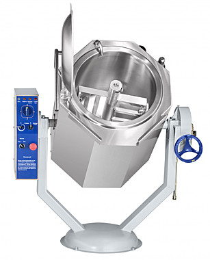 Котел пищеварочный КПЭМ-60-ОМР Котел пищеварочный с ручным опрокидыванием