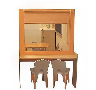 Стол логопеда с рулонными жалюзи