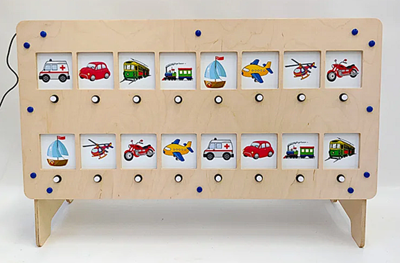 Звуковая панель с изображением транспорта