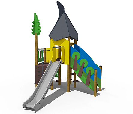 Детский игровой комплекс 4