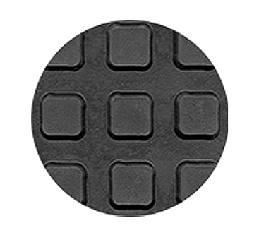 КОВРЫ РЕЗИНОВЫЕ РИФЛЕНЫЕ РУЛОННЫЕ квадрат 8,2 мм (черный)