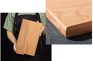 Доска разделочная Magistro, 30×18×3 см, дерево цельный массив бука