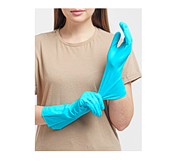 Перчатки Libry,PROFESSIONAL виниловые хозяйственные ТР ТС, размер M ОЧЕНЬ ПЛОТНЫЕ (пл.80гр) полностю цветные