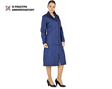 Халат рабочий ДИАГОНАЛЬ летний