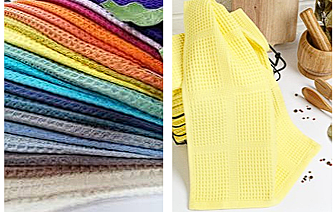 Полотенце вафельное, г/к, 300 гр/м2, 35х75.