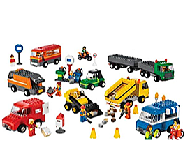 LEGO 9333 Общественный и муниципальный транспорт