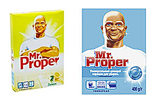 Средство чистящее Mr.Proper (мистер пропер) в асс-те, 400 г. порошок