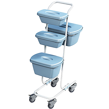 Тележка медицинская для контейнеров