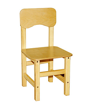 Стул массив/фанера нерегулируемый лак