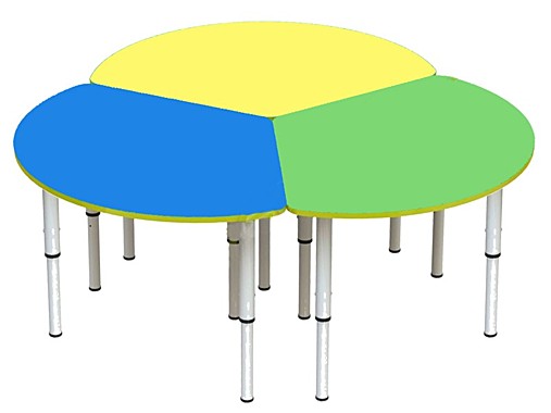 Cтол Трилистник регулируемый