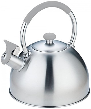 Чайник 2,5л со свистком (индук.) soft-touch силикон