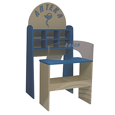 Игровая зона «Аптека» МДФ