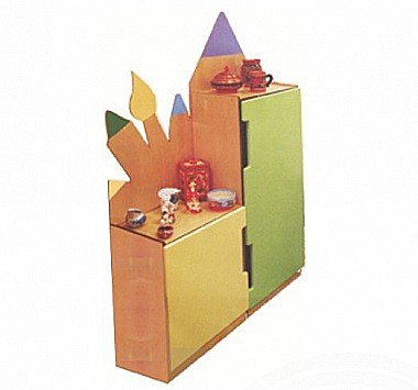 Уголок ИЗО «Карандаши» фанера