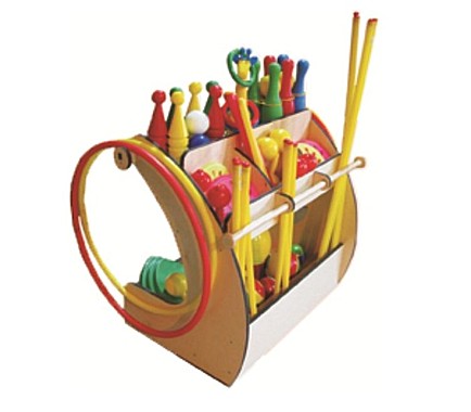 Тележка для спортинвентаря (фанера)