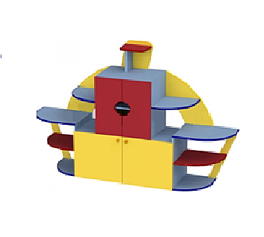 Стенка детская «Пароход»