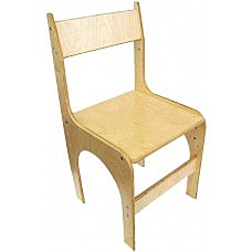 Стул детский регулируемый фанера