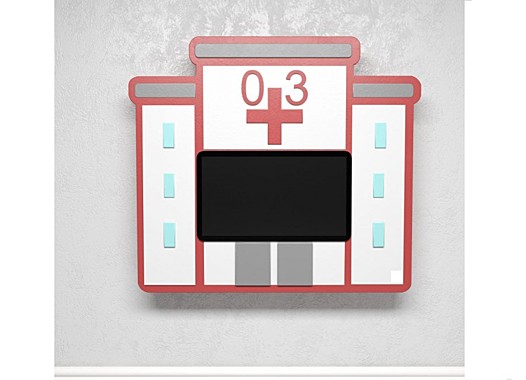 Интерактивная панель с программным логопедическим комплексом Больница