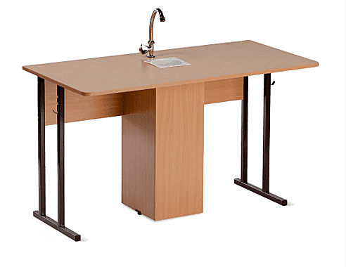 Стол ученический 2-местный для кабинета химии Стандарт