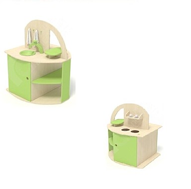 Кухня игровая Островок