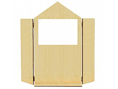 Ширма игровая напольная №1 фанера 9 мм/лак