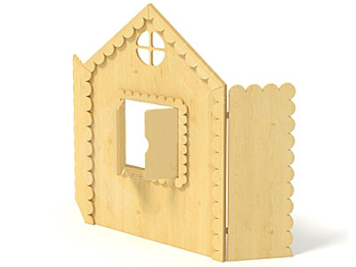 Ширма театральная №2 «Домик»