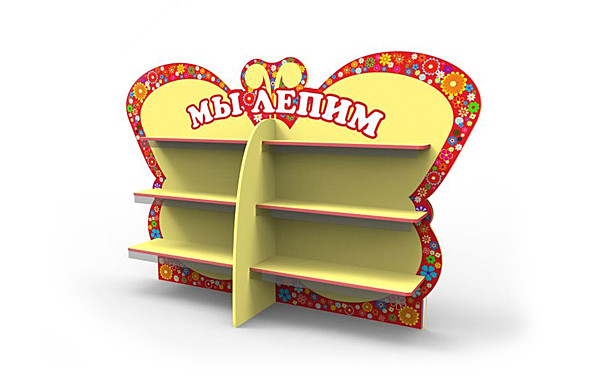 Стенд-подставка для поделок «Бабочка»