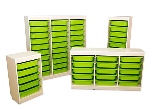 Шкаф-компакт с ящиками (5, 10, 15, 30 ящиков)