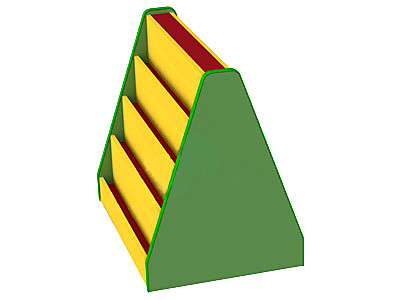 Витрина для книг (двухсторонняя)