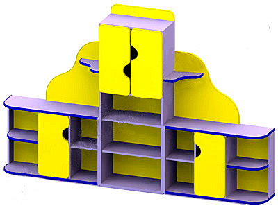 Стенка детская «Настенька»