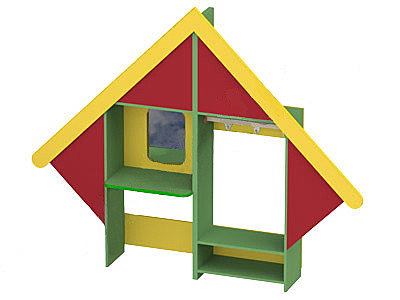 Уголок ряжения «Избушка»