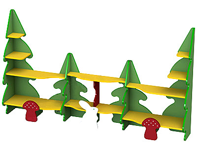 Стойка «Лесная сказка» прямая