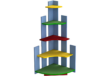 Стойка угловая «Фонтан»