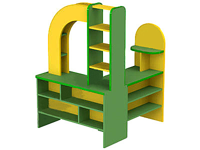 Игровая зона «Аптека» со стойкой