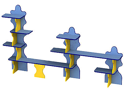 Фигурные стойки для пособий 2
