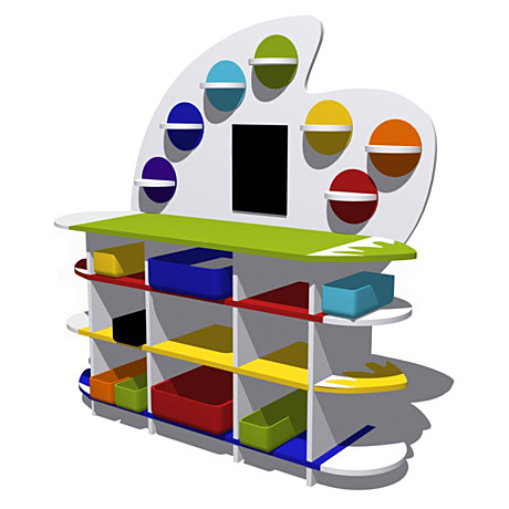 Уголки ИЗО и творчества